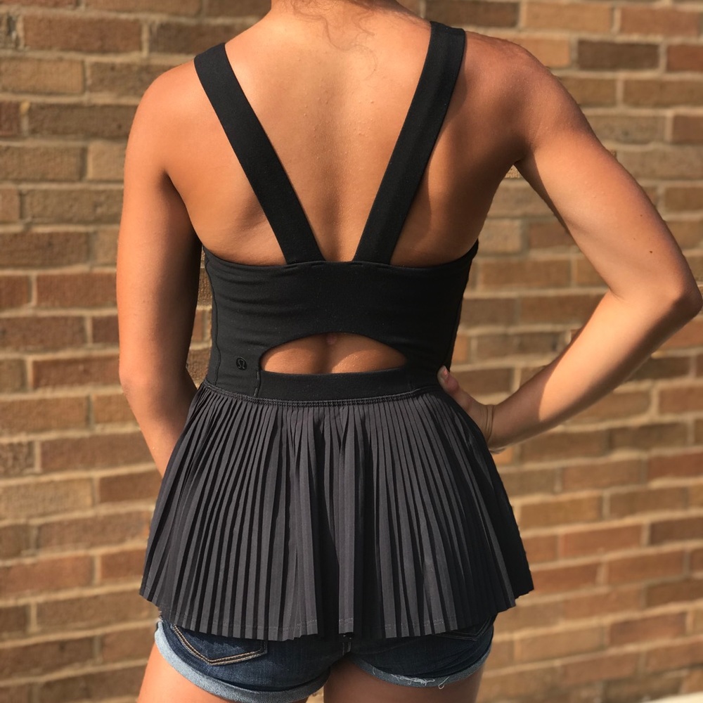 Tennis anyone? Lululemon skirted top
